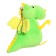 Soft toy "Dragon", yellow tummy, 13 cm
