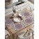A set of napkins for setting the Eastern Tale table, rectangular, rounded edges, size 30x46 cm, 4 pcs