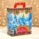 New Year. Gift box New Year's present "Christmas in the Winter Forest" 15.5 x 7 x 19 cm.