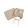 Children's snood, height from 1 year, sand color