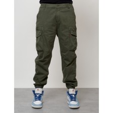 Cargo jeans men, size 48, khaki color