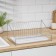Dishes for dishes with a pallet 38 × 17.5 × 23.5 cm, color chromium