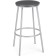 Barrier stool Drezegomad metal/eco -leather, gray/gray 41x41x75 cm