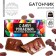 Chocolate bar "Happy Birthday" with raisins, 50 g.