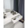 Toilet table, 700 × 383 × 180 mm, color milk