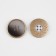 A set of buttons, 4 punctures, d = 25 mm, 5 pcs, the color is gray gradient