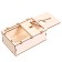 The workpiece for creativity "Casket with a drawer. Christmas tree "