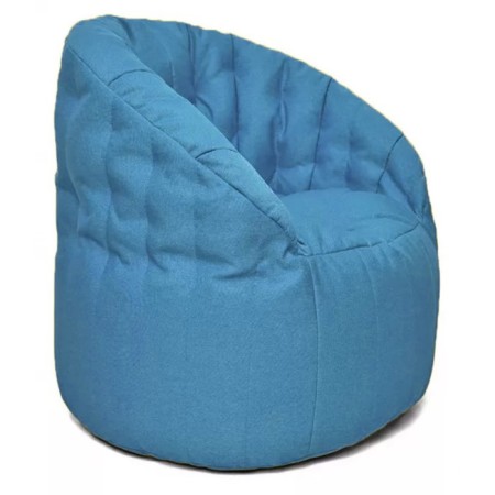 Chelsea chair, size 85x85 cm, fabric fabric, blue color-1