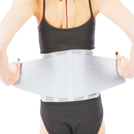 Anti-radiculite corset NT-R-R-015, semi-burning, 6 ribs, size M, color black-1