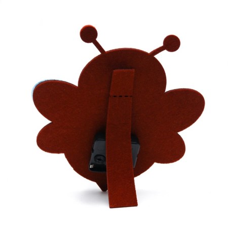 Table hours DIY "Bee made of felt" children, set for creativity, 23 x 21 cm, aa-2