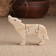 Harvesting for creativity mini puzzles "wolf", wood, 9.5x7 cm