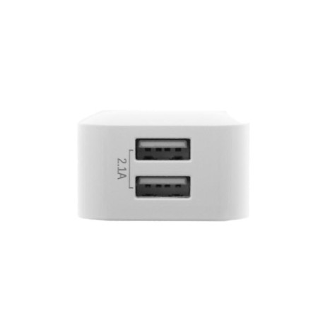 Network charger Defender EPA-13, 2 USB, 2.1 a, white-2