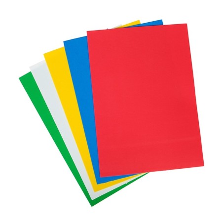 Foamiran colored, A4, 2 mm, Devente set, 5 sheets x 5 colors-1