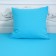 Set 1.5sp turquoise 4-1 (sheet 150x215cm, pillowcase 70x70cm) calico, 120g/m, HL100%