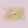 Ribbon with pearl imitation, 4 cm, 9 ± 1 m, white color