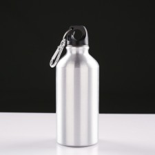 Water bottle, 500 ml, 20 x 6 cm, aluminum case