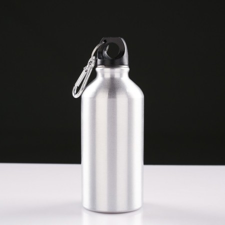 Water bottle, 500 ml, 20 x 6 cm, aluminum case