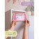 Pockets in the Sadik "Unicorn", 83x24 cm, for a children's cabinet, pink