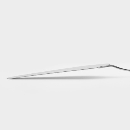 Back "Uralochka", h = 19.5 cm, thickness 2 mm, silver color-4