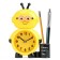 Clock - organizer with an alarm clock "Bee", discrete move, D -7.5, 18.5 x 14 cm, aa