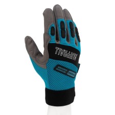 Universal GROSS 90320 gloves, combined, with protective pads, size 10