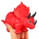 Rubber toy for the bath "Dinosaur: tricratops", 24 cm, with a squeal, crumb I