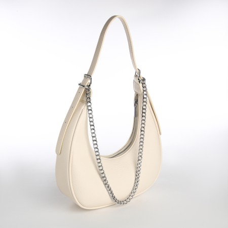 Bag Women's Sobo on the Textura zipper, average size, color milk-2