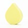 A sponge frame for applying makeup increases when getting wet, the color is light yellow, Beauty Fox