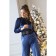 Combineson female, size 44, blue color