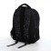 Backpack from textiles on lightning, Erich Krause, 1 pocket, black color