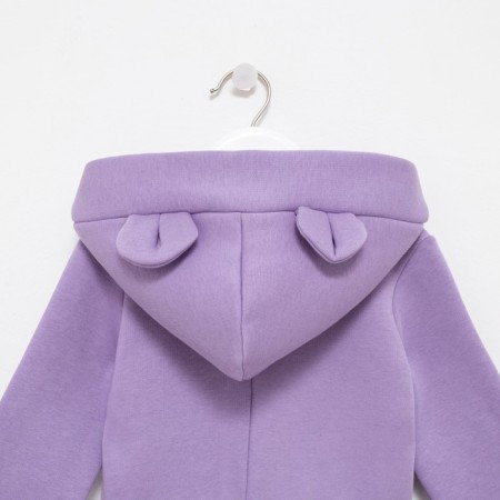 Комбинезон детский с начёсом KAFTAN "Basic line" р.26 (80-86), лиловый-10