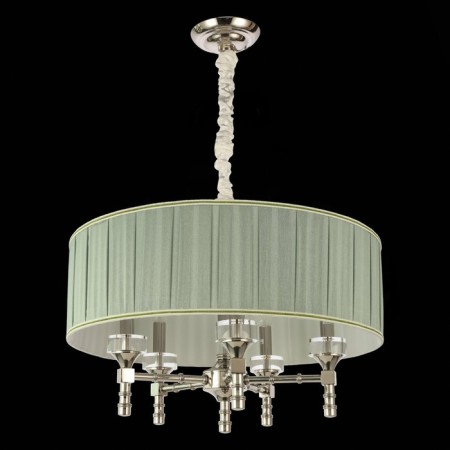 Suspension lamp ST LUCE. SL1121.103.05. Oleo. 5x40 watts, E14, 58x58x44.5 cm, Nickel color-4