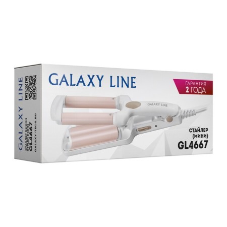 Stayler Galaxy Line GL 4667, 40 W, ceramic coating, D = 10 mm, up to 180 ° C, white-pink-7