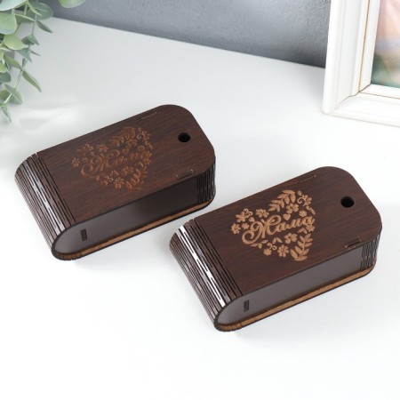 Casket "Mom" 13x7x4 cm mix-3