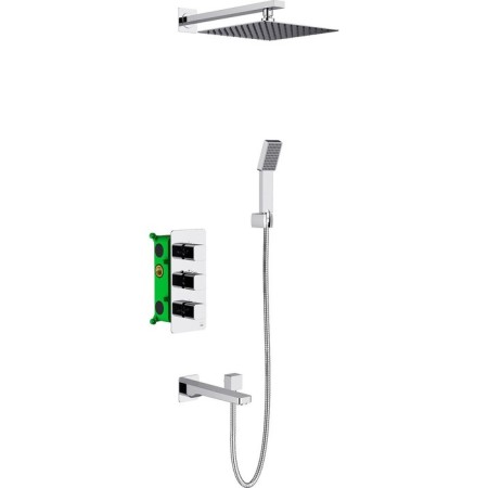 Timo Petruma SX-5049/00SM shower system, built into the thermostat, chrome