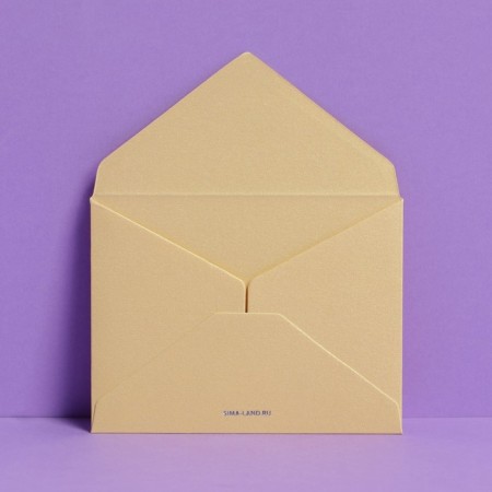 Gift envelope "Happy Birthday", embossing, designer paper, 9 × 7 cm-2