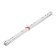 Roller guides 500 mm, white color