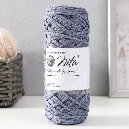 Knitting cord 100% polyester, width 3 mm 100m (Musson)