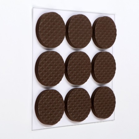 Laying furniture round tundra, d = 25 mm, 18 pcs., Polymer, brown-4