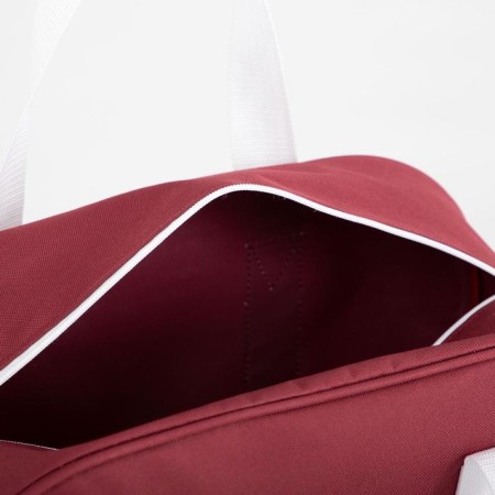 Sports bag, Textura, average size, burgundy color-3