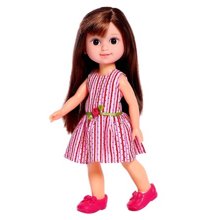 Classic "Alina" doll, striped dress