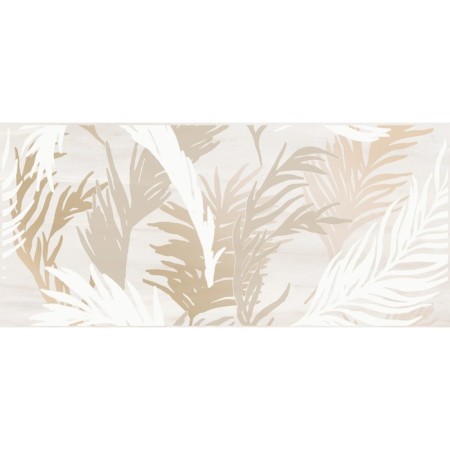 Wall insert atria beige leaves 20x44