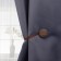 Picking for curtains "Circle", D = 5 cm, brown color