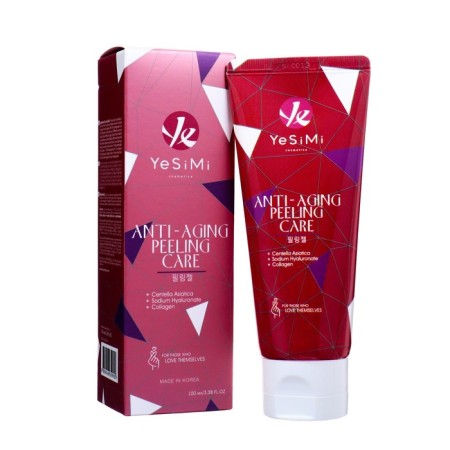 Piling gel for the face of YESIMI rejuvenating and deeply cleaning, 100 ml