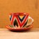 Tea couple Rishtan ceramics "Atlas", 250 ml,
