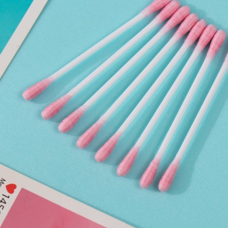 Cotton sticks pink 100 pcs in p/floor package-2