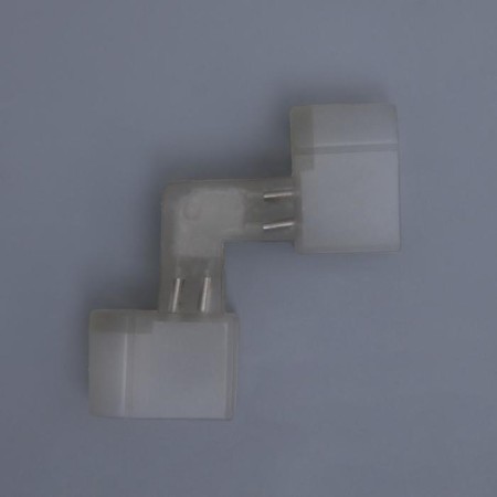 Luazon Lighting Corner Connector for a flexible neon 12 × 24 mm, external angle-1