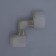Luazon Lighting Corner Connector for a flexible neon 12 × 24 mm, external angle