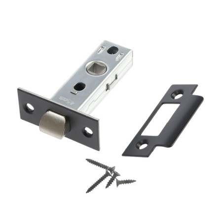 Stiring door interior Lockland zkm1bl, black color, steel tongue