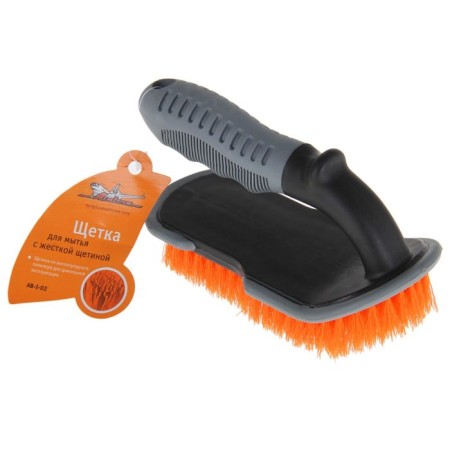 Airline brush for washing, with hard bristles, medium, 19 cm-1